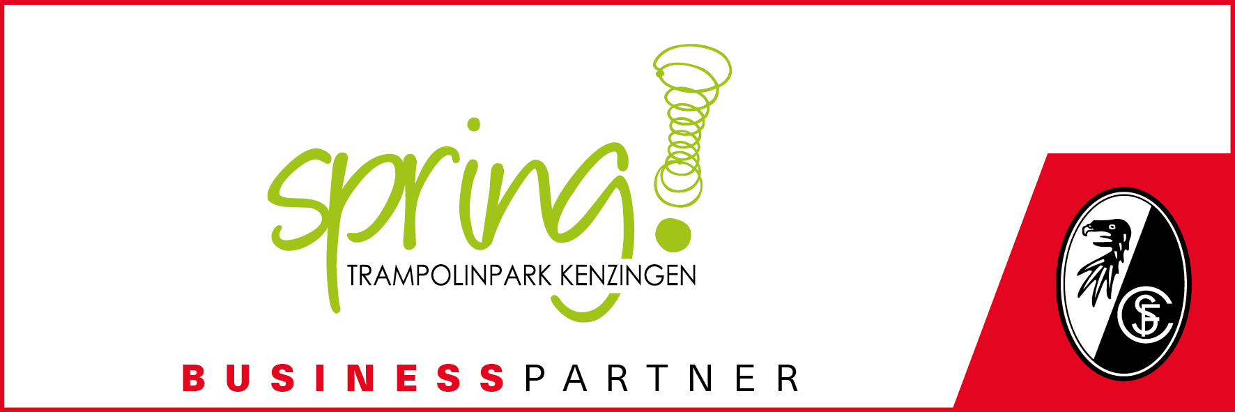 Wir sind Buisness Partner des SC Freiburg